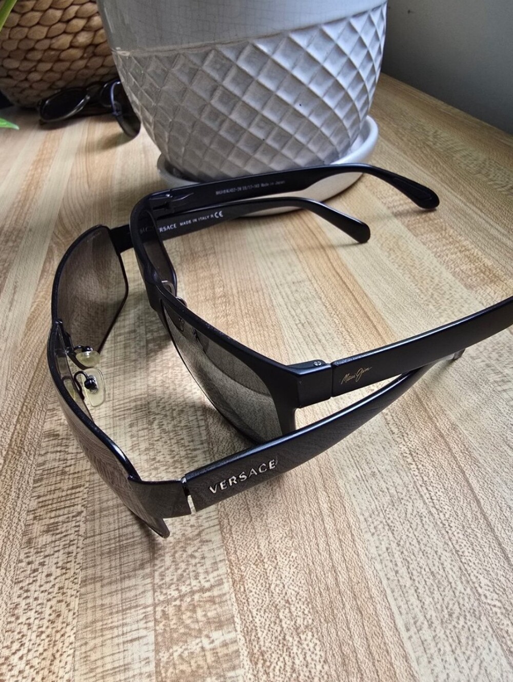 maui jim and Versace sunglasses bundle